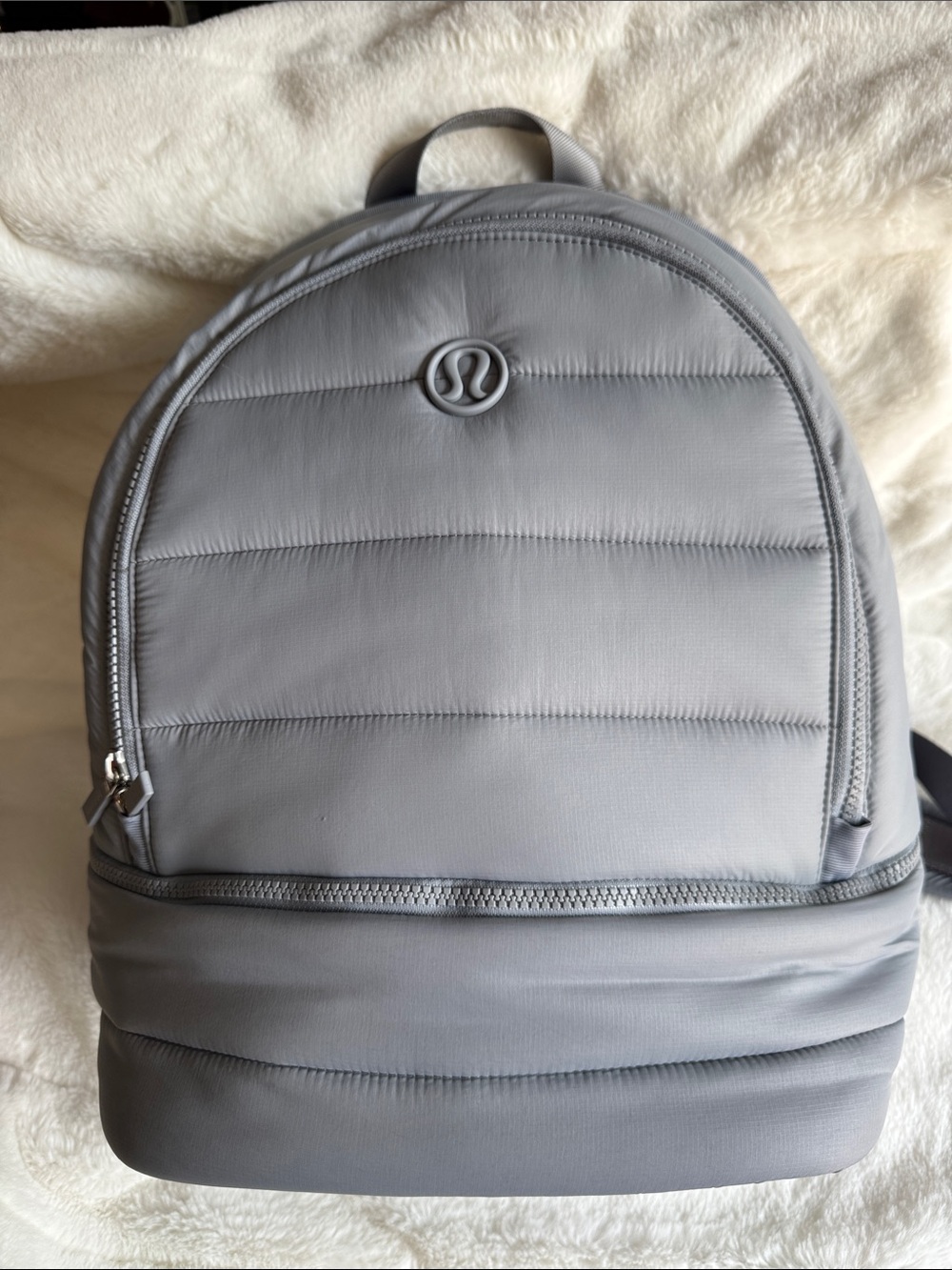 Lululemon Wunder Puff Backpack 20L Rhino Gray 🩶 EUC